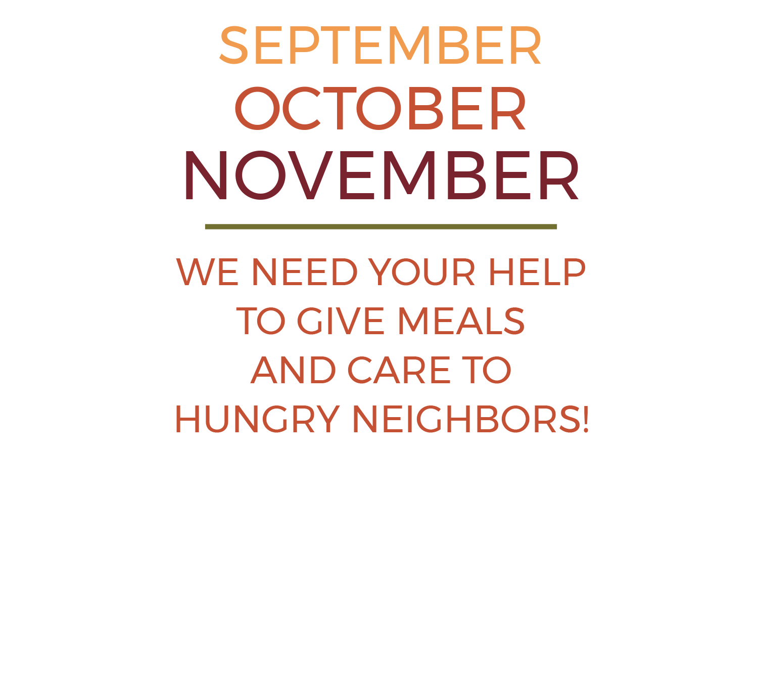 Help Neighbors In Need